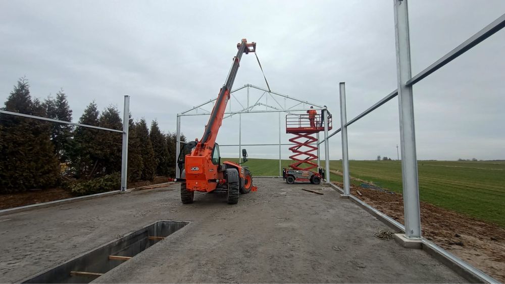 Ładowarka teleskopowa JCB 540-140 wysokość 14m Manitou wynajem
