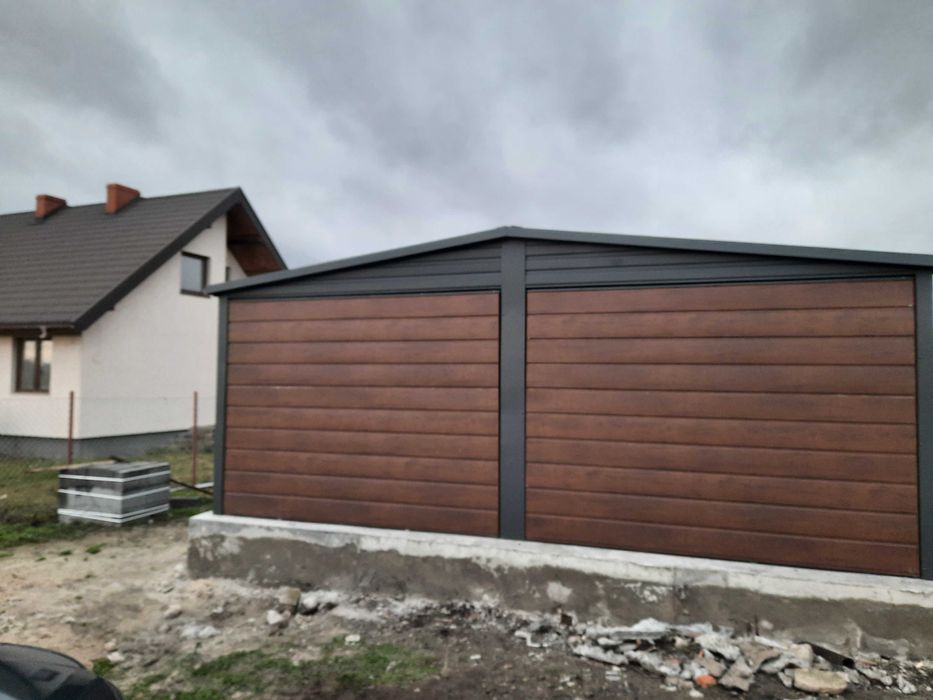 Garaże blaszane żnin i okolice Blaszaki kojce garaż garaż metalowy