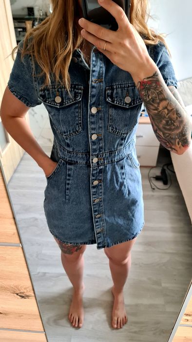 Sukienka jeansowa xs