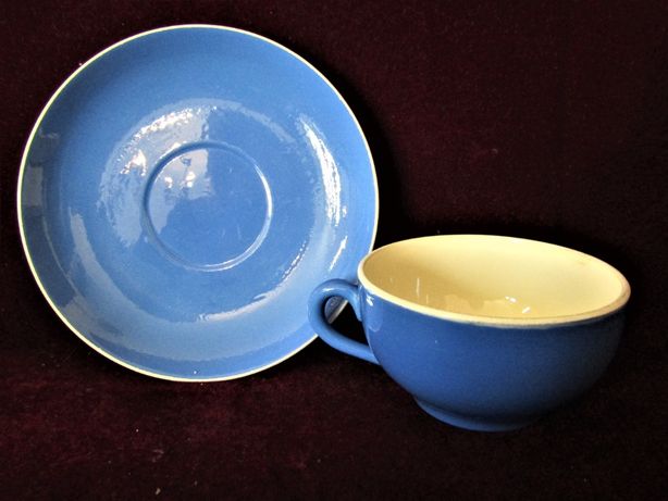 Чайная пара чашка блюдце Villeroy Boch - Dresden 1874- 1909 Германия