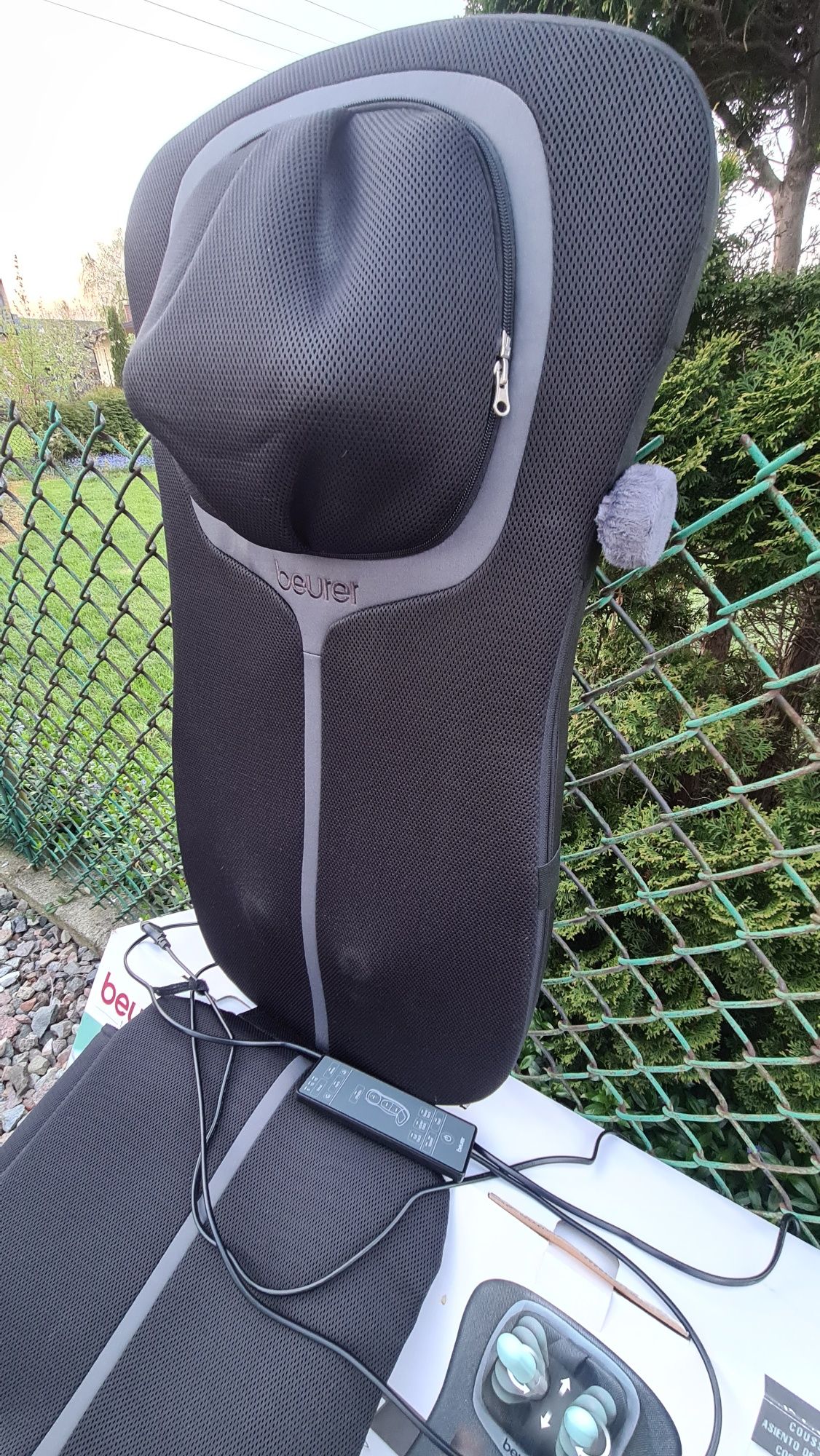 Mata masująca BEURER MG 254 masażer fotel z masażem shiatsu prezent