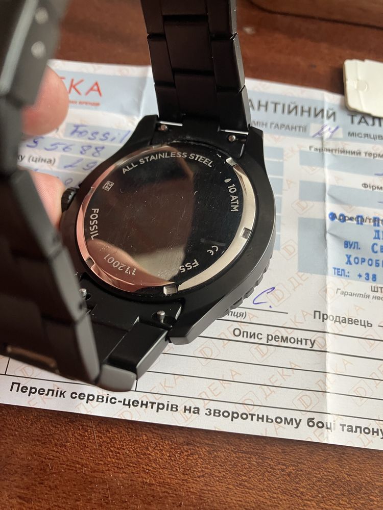 Оригинальные часы Американской компании FOSSIL FB-02 FS5688.