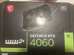 Nowa MSI Ventus 2X RTX 4060 8Gb