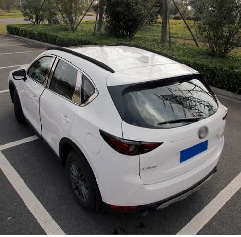 Рейлінги в штатні отвори оригінал Mazda CX5 2017+ чорні або сірі