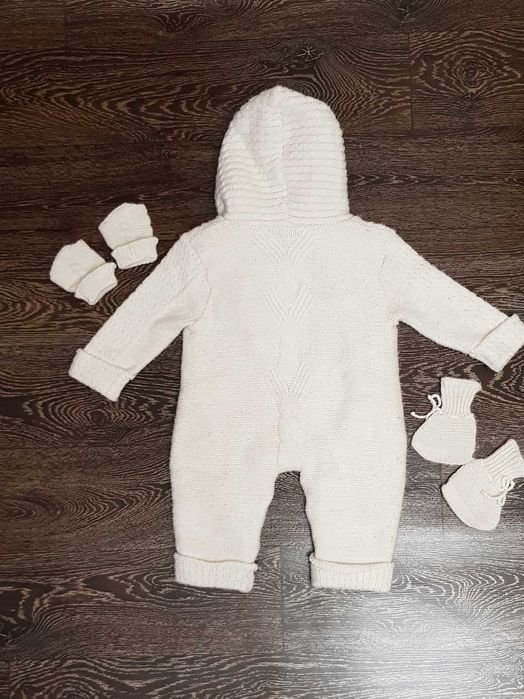 Дитячий в'язаний комбінезон 12-18 міс