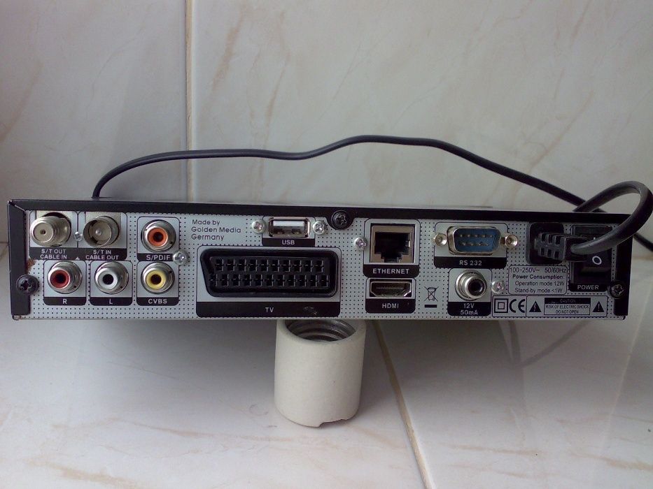 Ресивер спутниковый тюнер Golden Media Uni Box 9060 CRCI HD PVR Class.