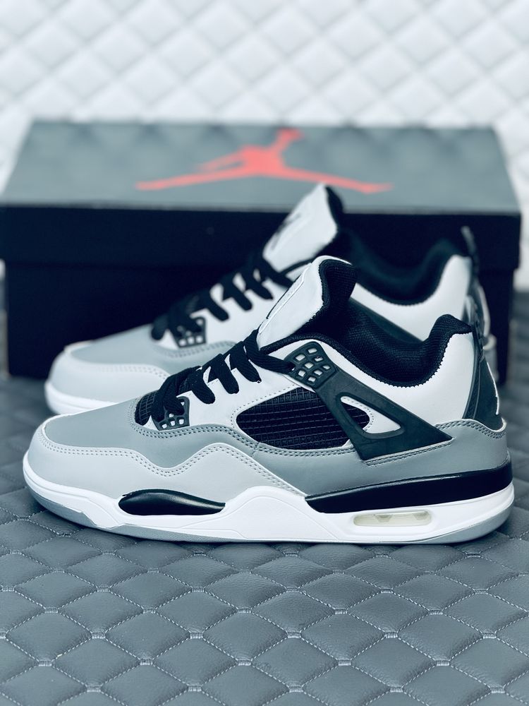 Nike Air Retro Jordan 4 grey кроссовки мужские Найк Джордан 4
