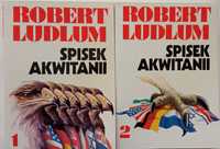 Robert Ludlum - Spisek Akwitanii 1-2, nieczytane, I wydanie