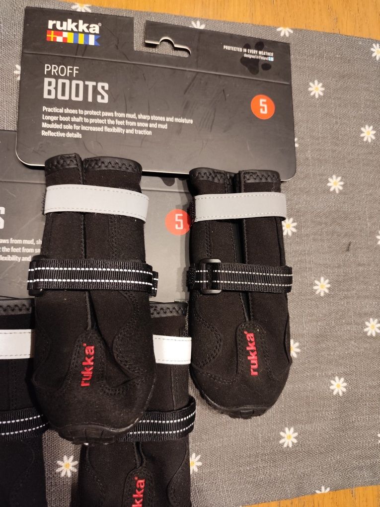 Rukka Proof Boots rozmiar 5 buty dla psa - zestaw 4 sztuk