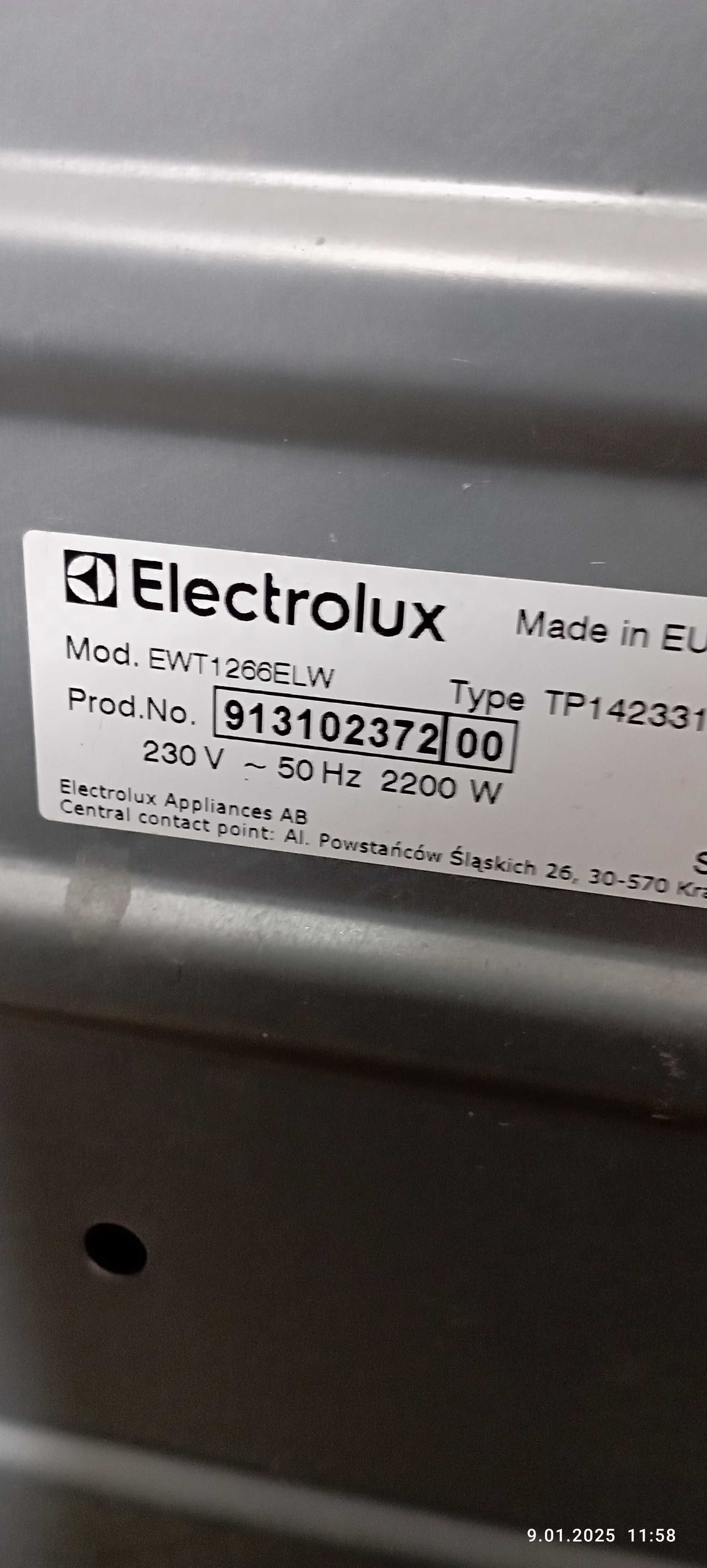 Panel sterowania pralka Electrolux EWT1266LWT