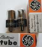 6SN7 GTB GE General Electric NOS NIB Para Lampy Elektronowe