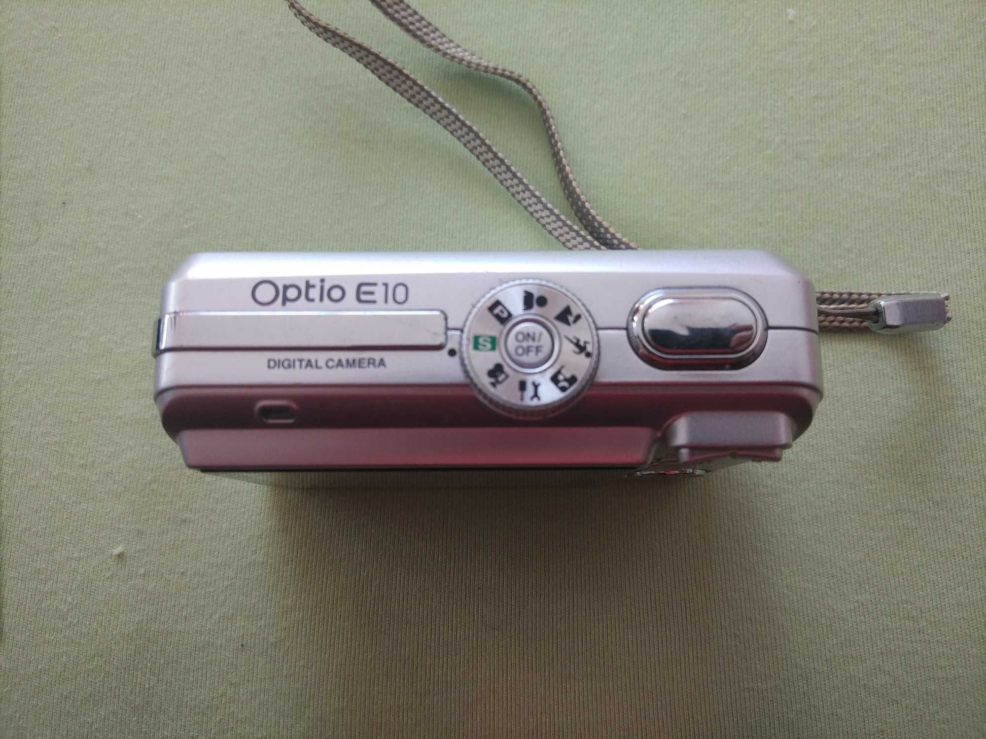 Pentax Optio E10, aparat fotograficzny, uszkodzony