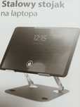 Stojak stalowy na laptopa lub tablet