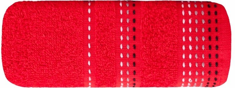 Ręcznik 70x140 czerwony frotte 500 g/m2