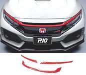 FRISOS HONDA CIVIC 16-20 LOOK TYPE R VERMELHO