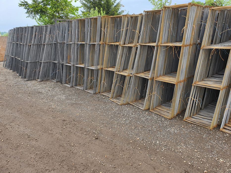 Zbrojenia do płotów betonowych