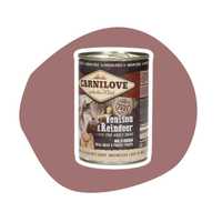 Carnilove Wild Meat Venison & Reindeer 6x400g Dziczyzna Renifer