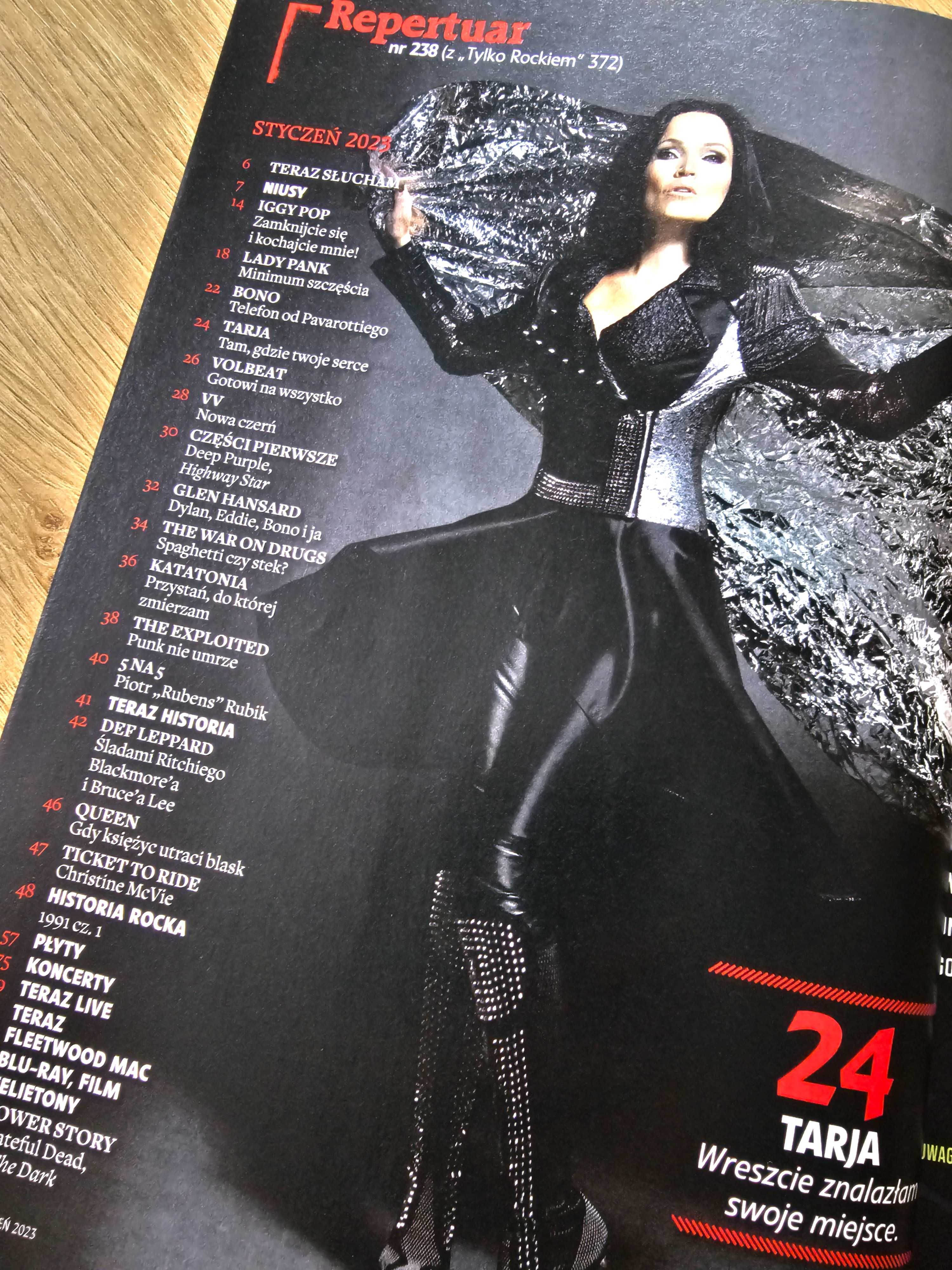 Teraz Rock 1/2023 Iggy Pop, Fleetwood Mac Ville Valo (HIM) Def Leppard