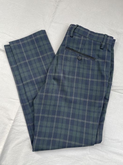 Zara spodnie męskie w kratę