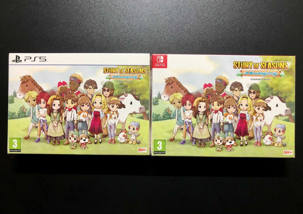 Story of Seasons: A Wonderful Life Limited Edition PS5 / Switch (NOVO)