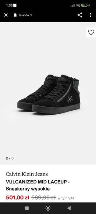 Buty Calvin Klein r41