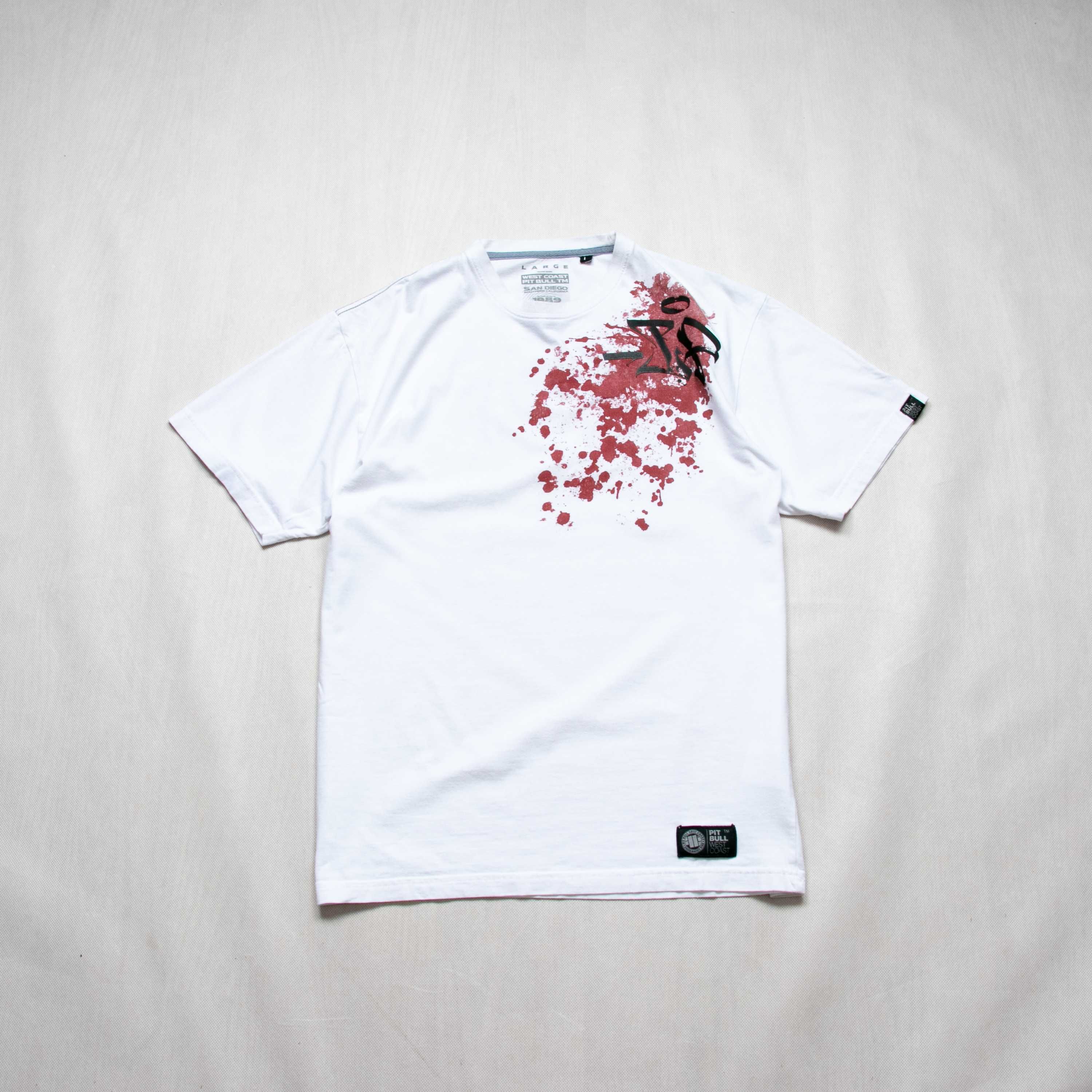 Pitbull West Coast t-shirt z nadrukami L