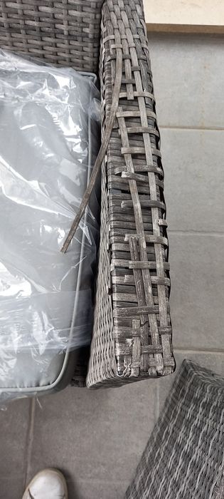 Conjunto jardim rattan
