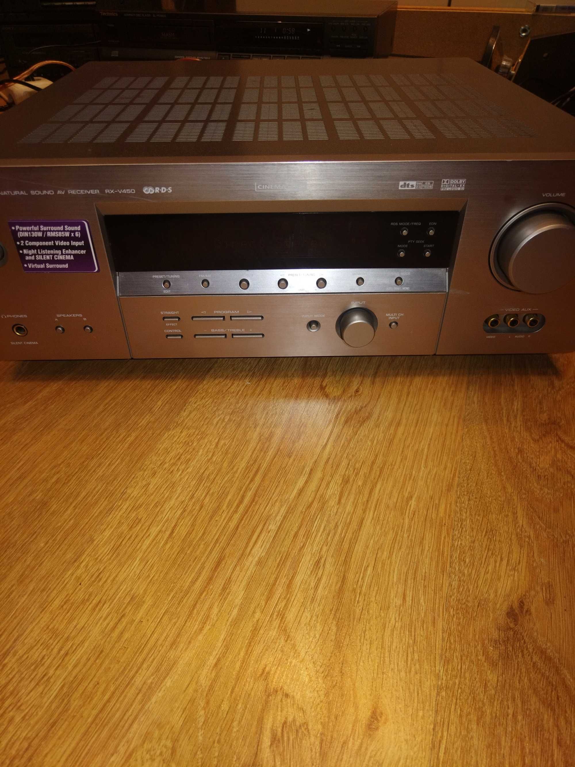 Amplituner wzmacniacz audio AUDIO YAMAHA RX-450