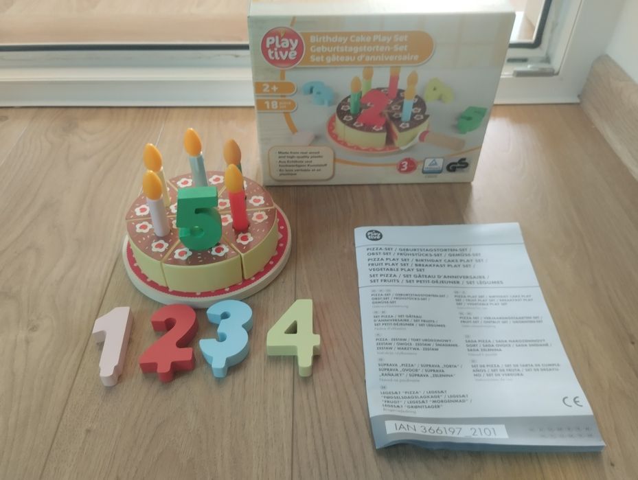 Tort drewniany PlayTive