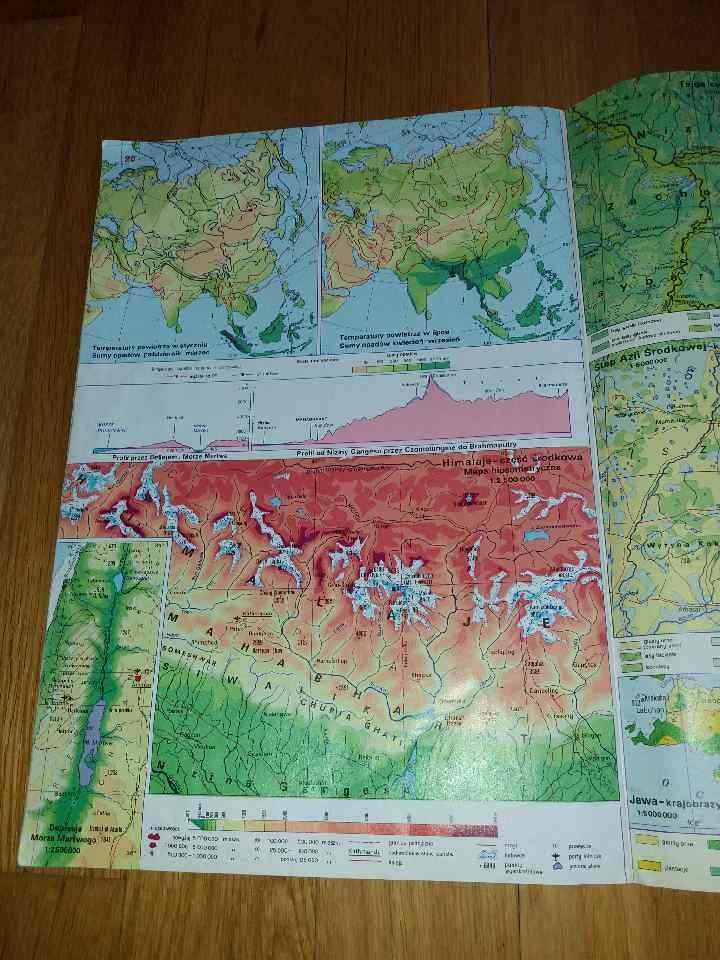 2 atlasy geograficzne - atlas świata 1996 i Polska z 1978
