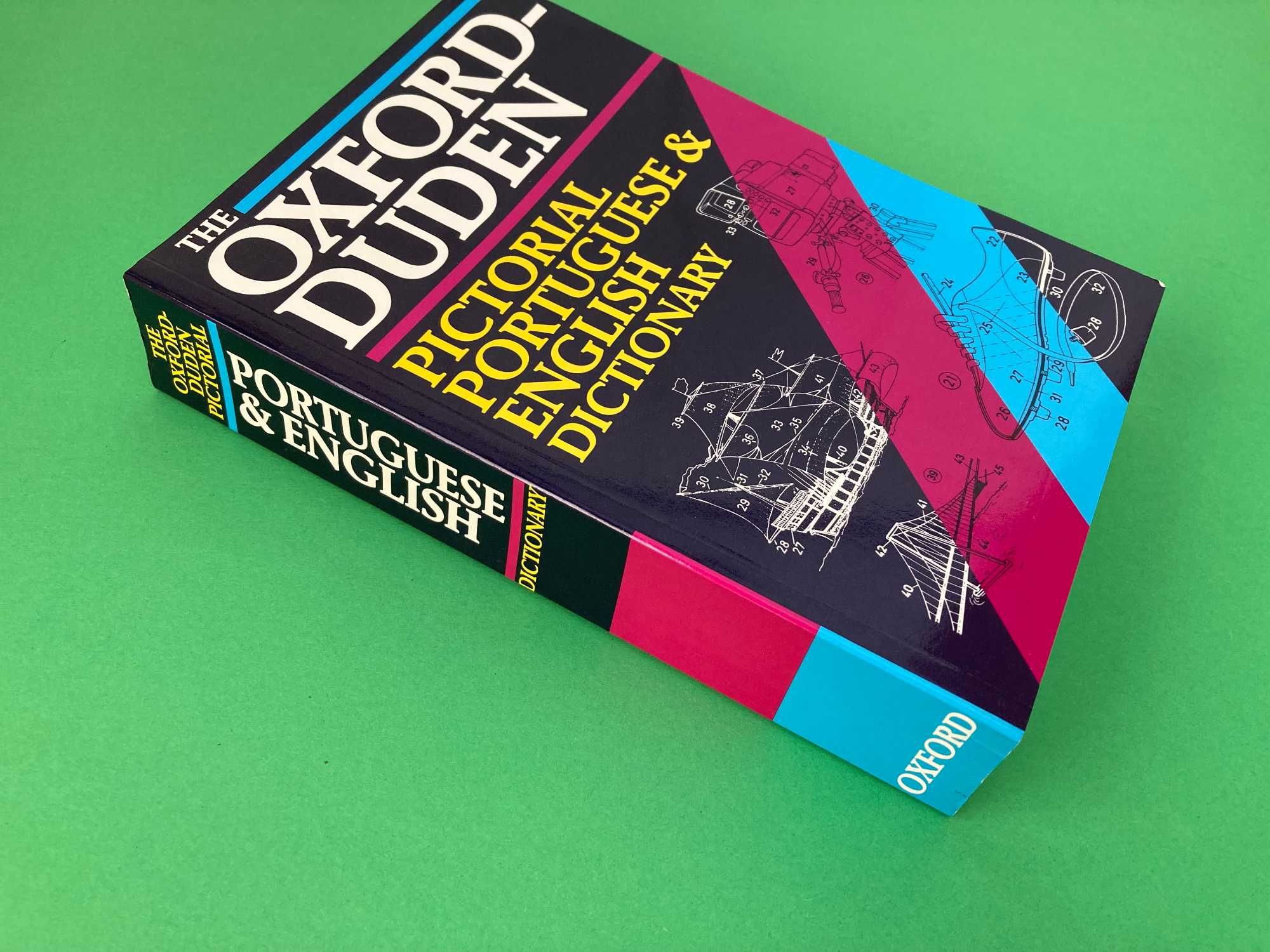 Dicionário Oxford - Duden Pictorial Português & Inglês  - Novo