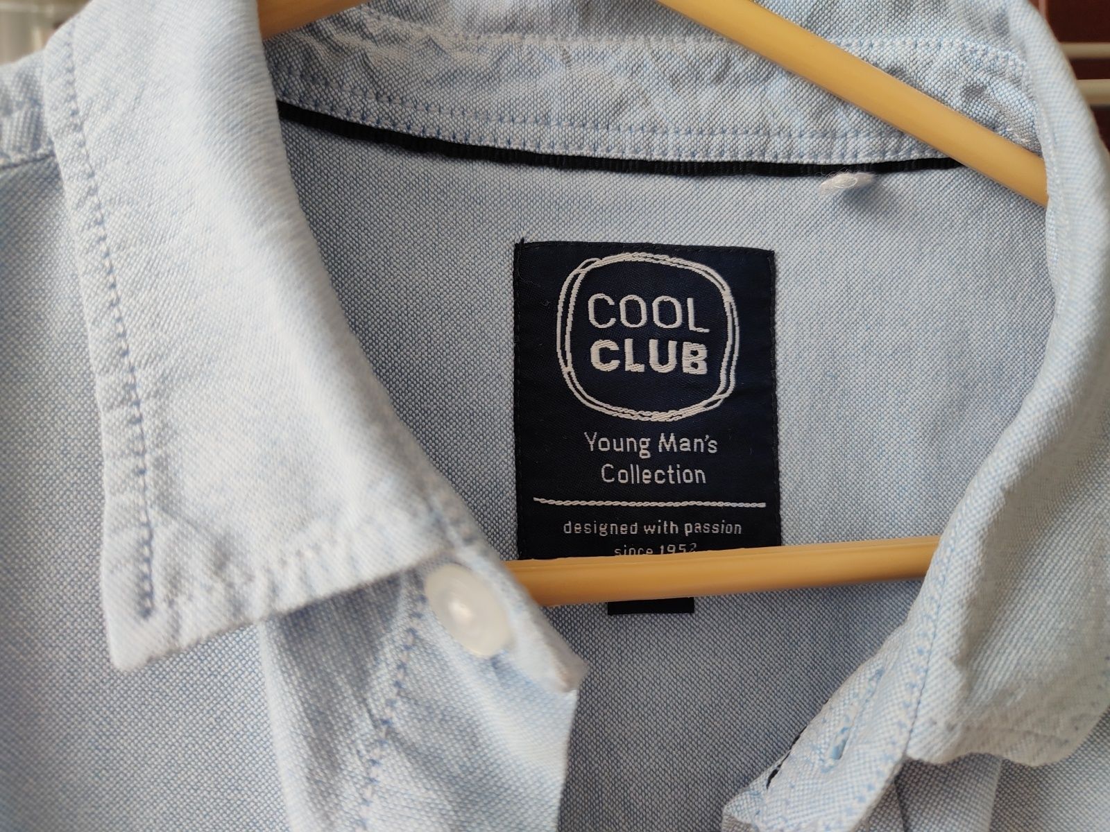 4 koszule niebieskie 170, Cool Club