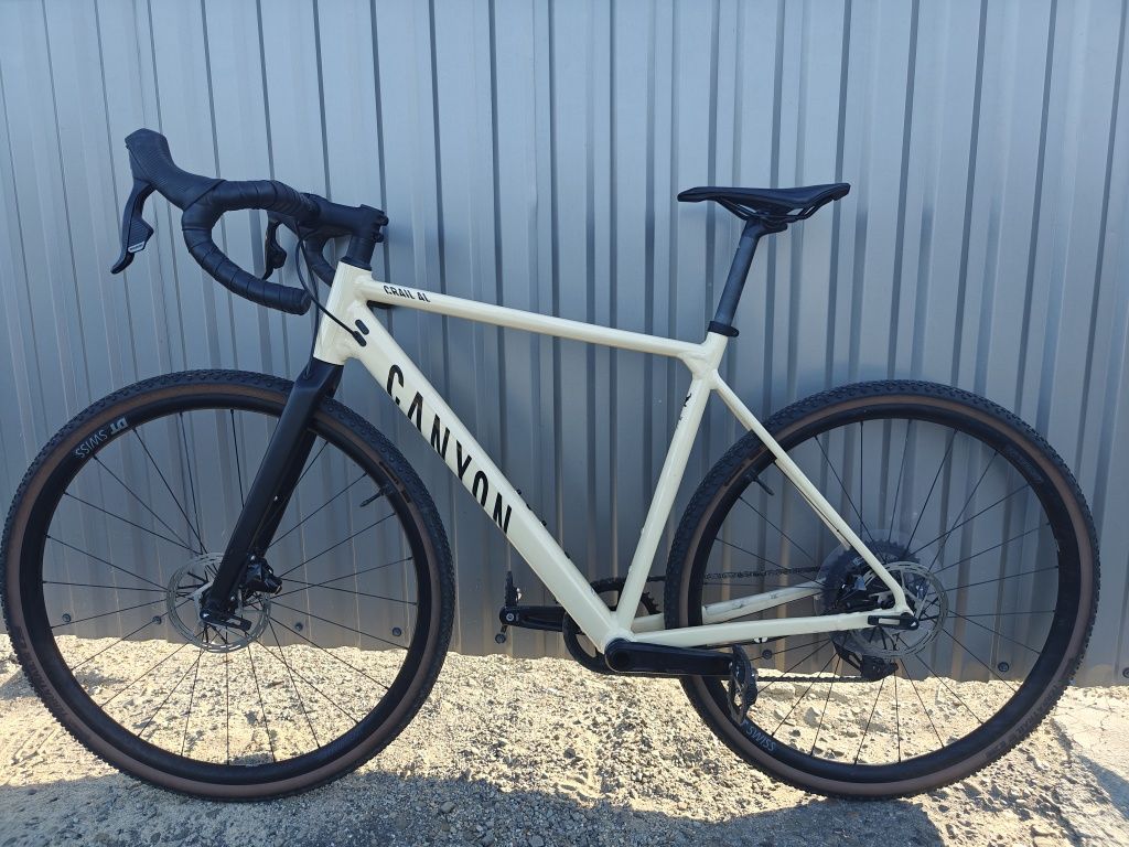 Canyon Grail AL7 rama M Sram Rival AXS XPLR zamiana motocykl
