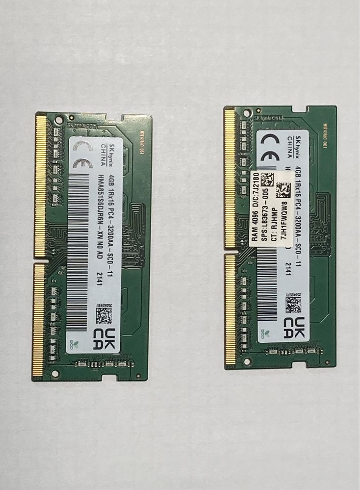 Pamięć RAM 8Gb, 2 x 4Gb, Hynix PC4 3200AA