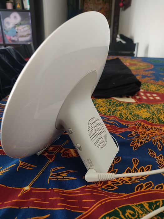 Philips relógio despertador luz solar com rádio