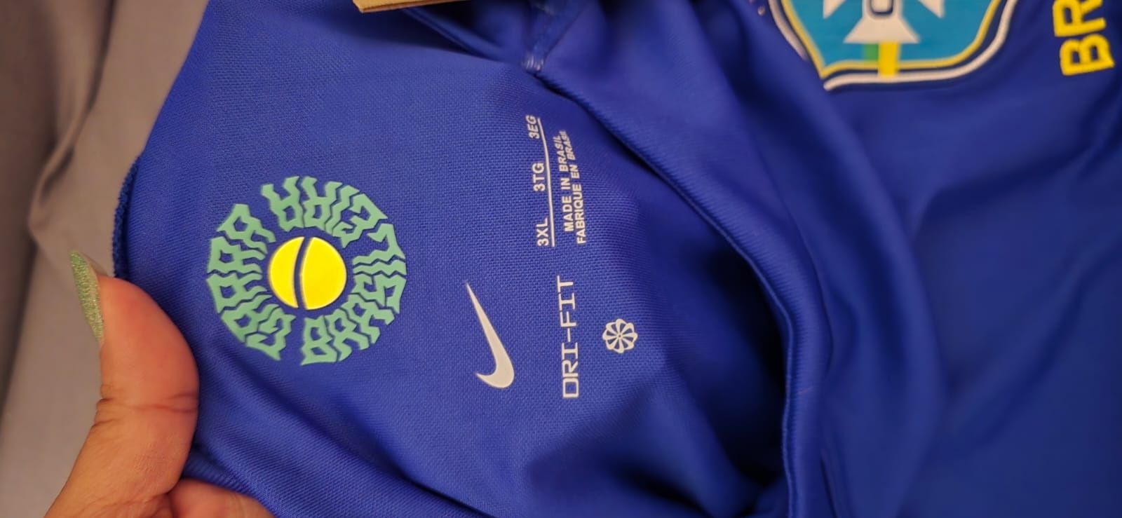 Camisa do Brasil Azul Copa lindíssima