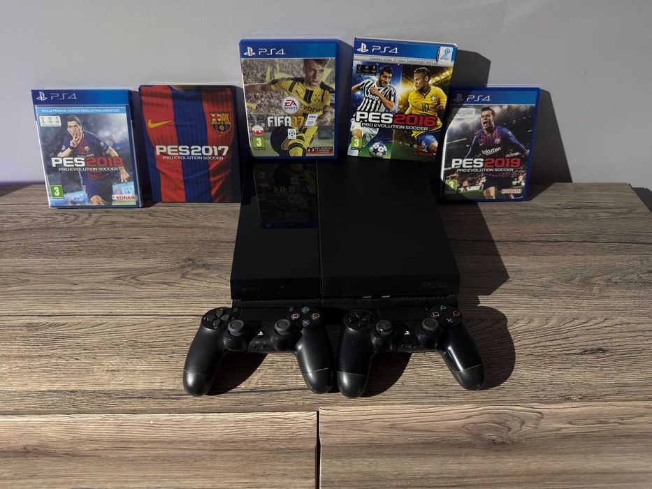 PlayStation 4 500 GB + 2 pady + gry – sprawna, gotowa do grania
