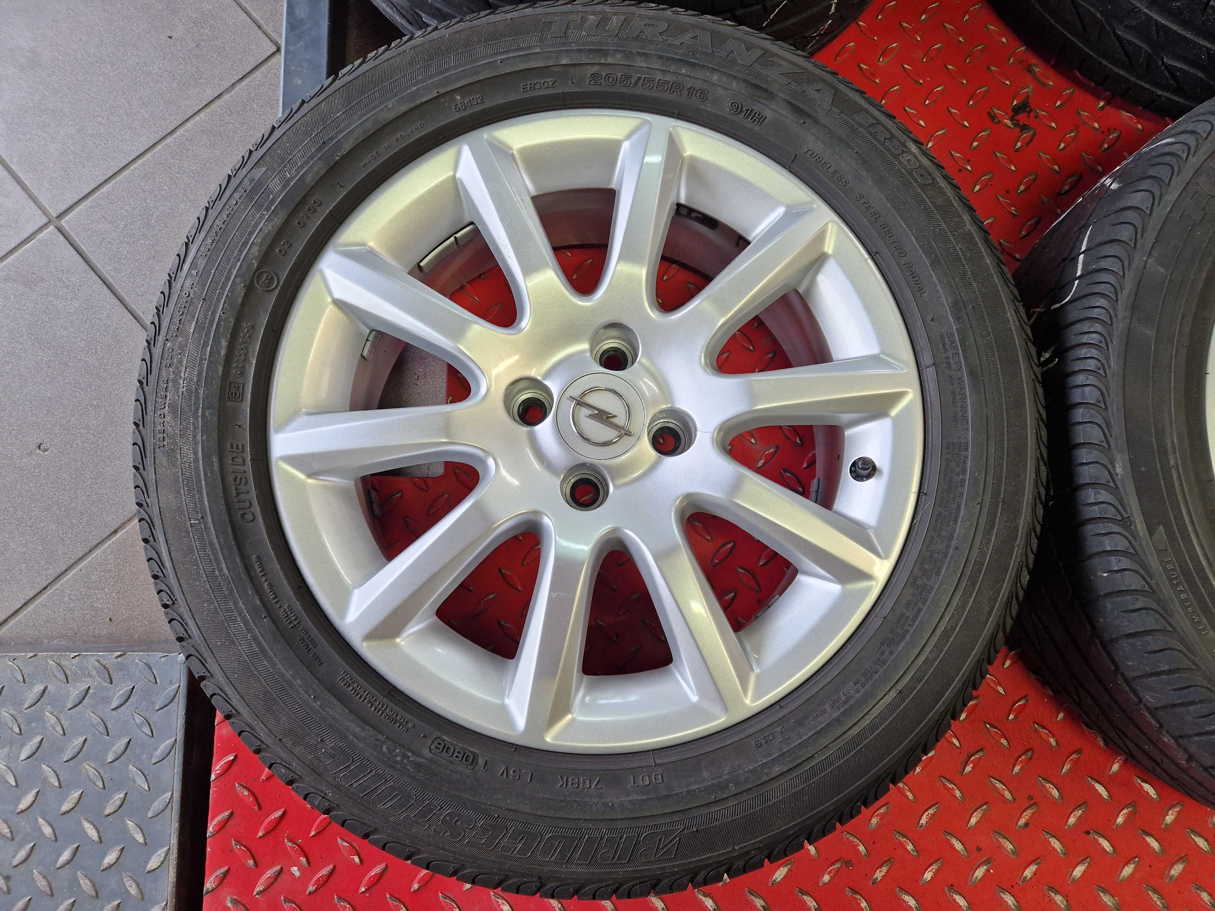Koła letnie 4x100 205/55R16 Opel Astra Adam Meriva
