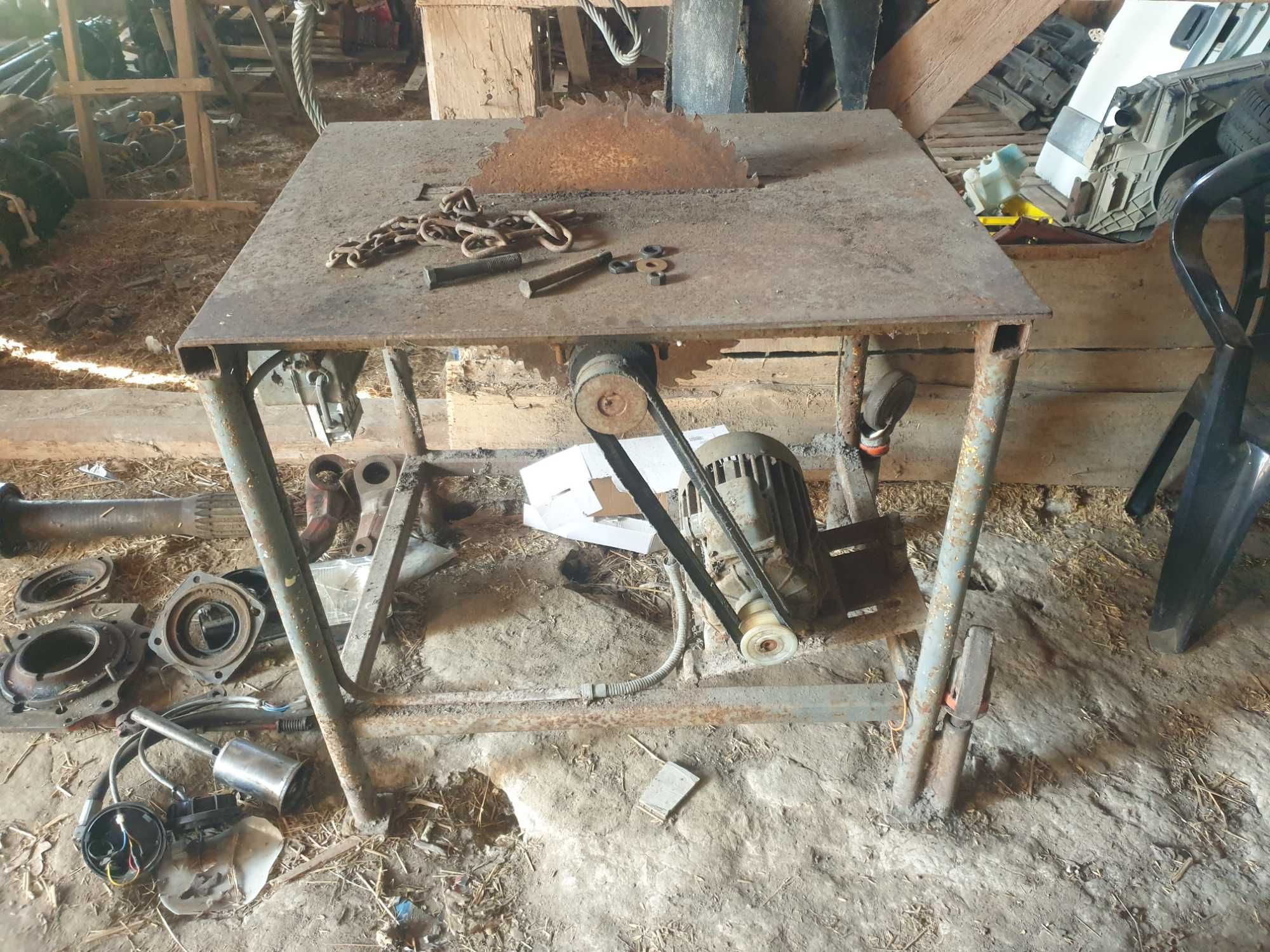 Krajzega tamel 2,2kw blat 8mm blacha piła do drzewa