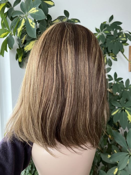 Peruka wlosy naturalne mikroskora balejaz pasemka