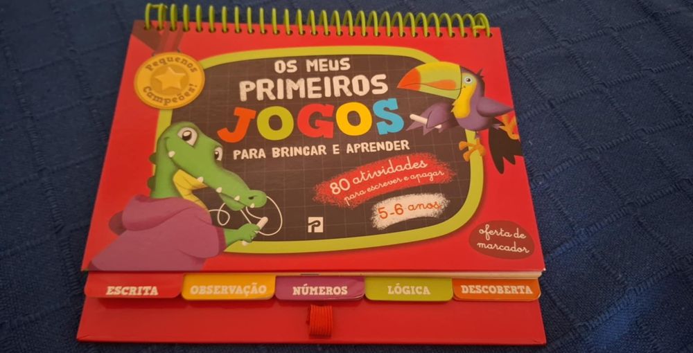 Os Meus Primeiros Jogos 5/6 Anos de Fabienne Vendel