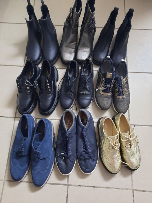 Європейське взуття оптом, крем сорт