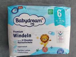 Pieluchy Babydream 6 XL 14-20 kg 32 sztuki