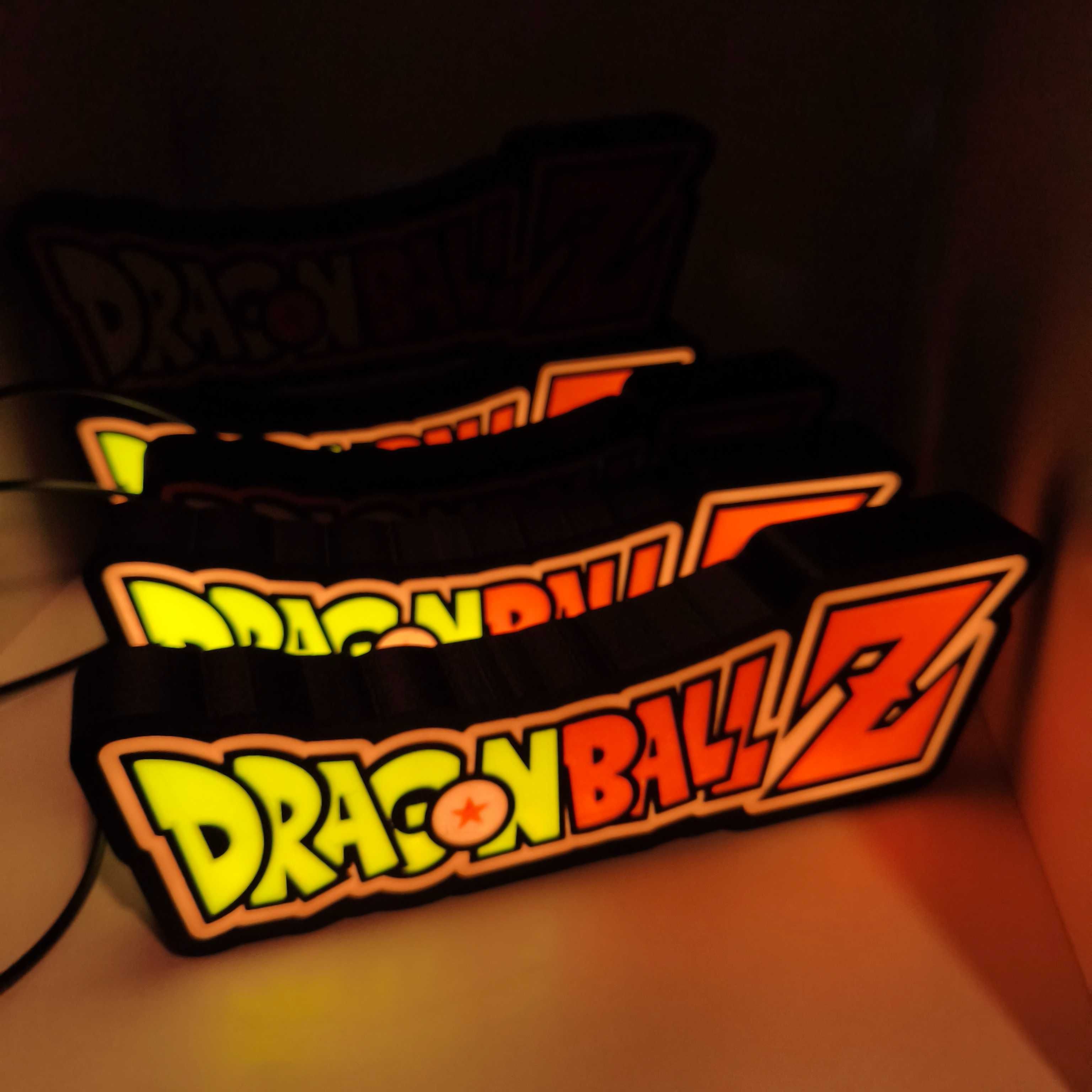 Candeeiro Dragon Ball Z com interruptor e ligação USB