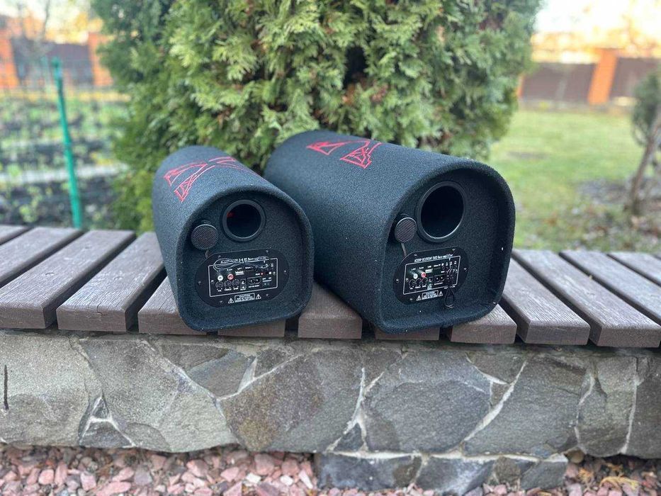 Активный сабвуфер‼️ бочка саб колонка в машину 12/220v з підсилювачем