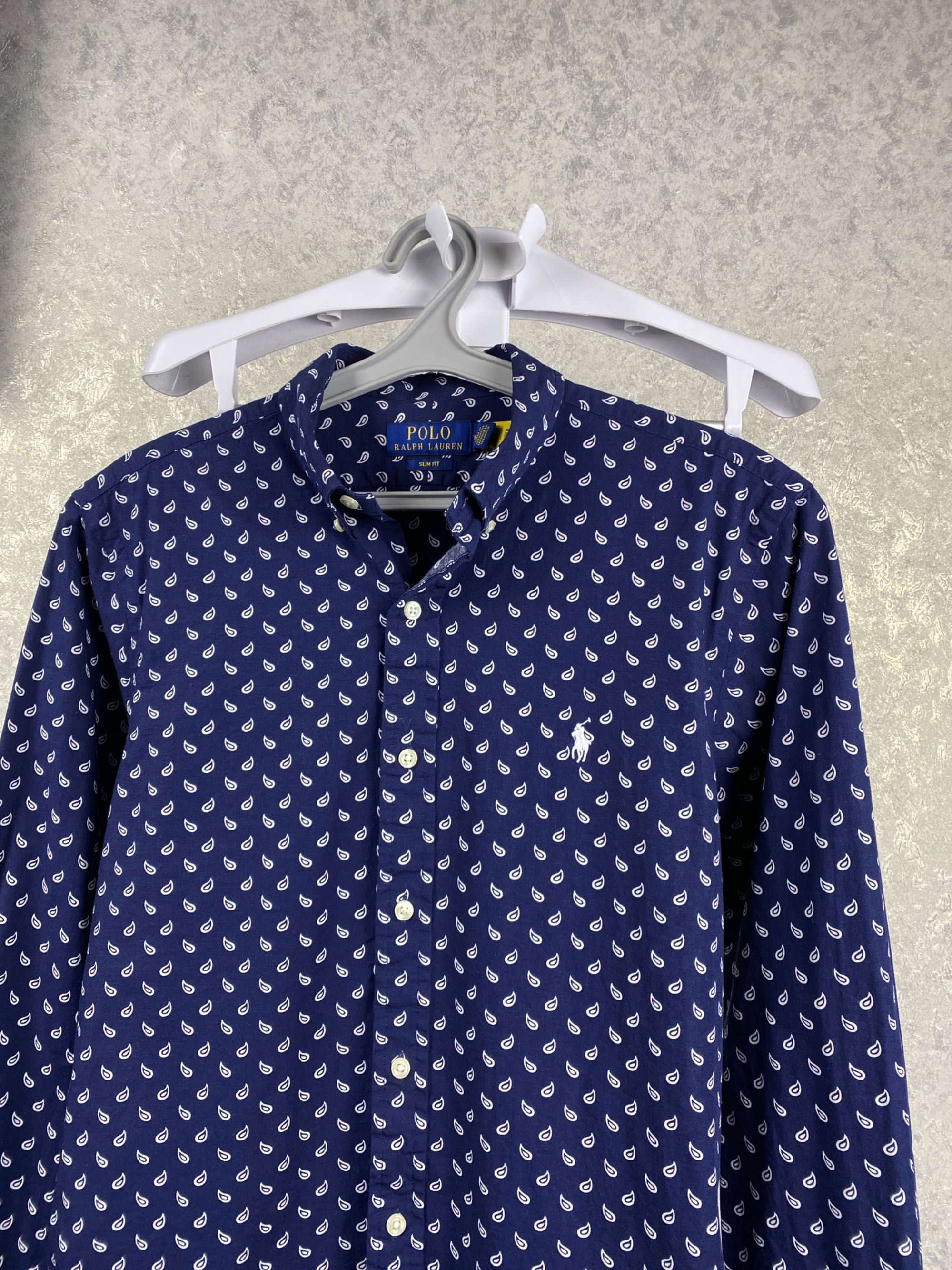 Мужская рубашка Polo Ralph Lauren из свежих коллекций размер М / 15