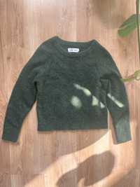 Zielony sweter Samsoe Samsoe