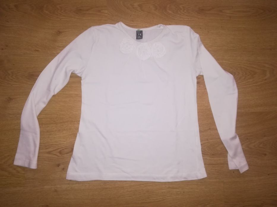 Camisola flores na gola - Zara