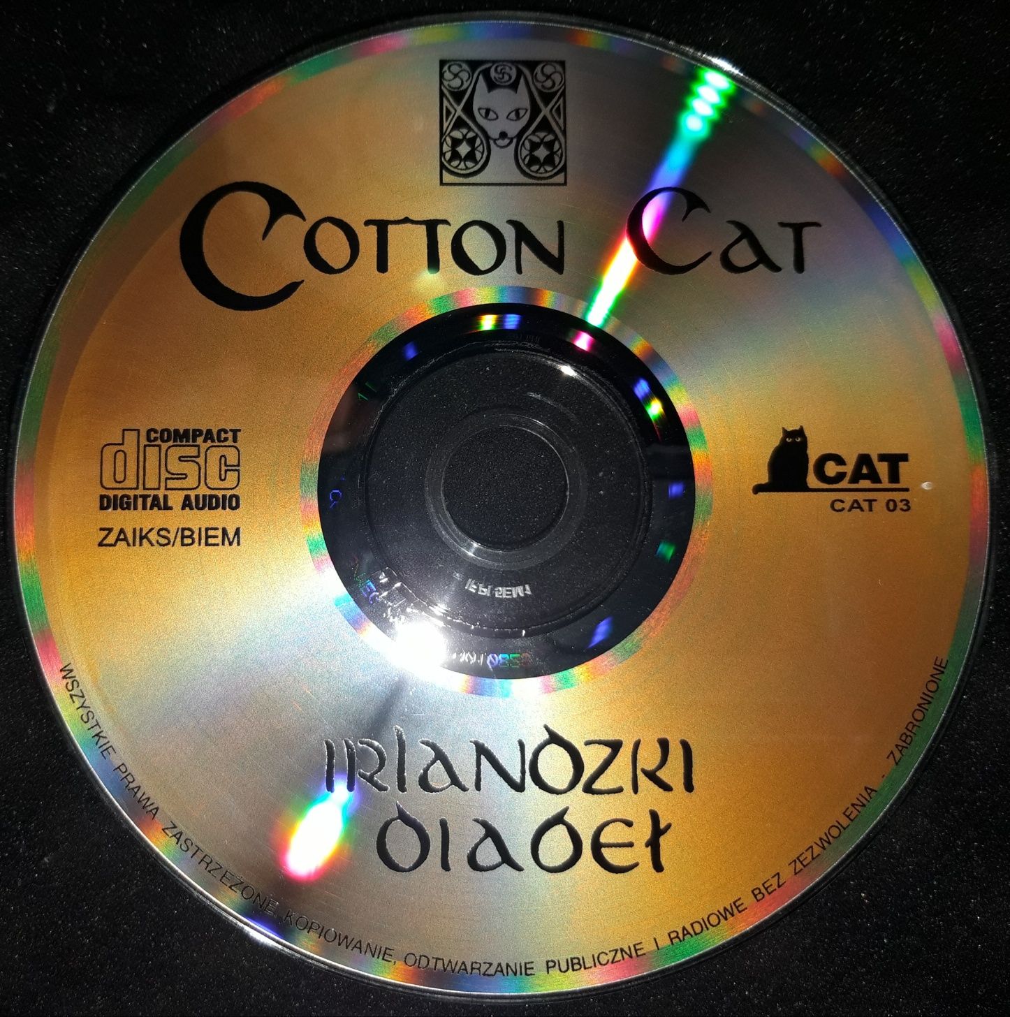 Cotton Cat – Irlandzki Diabeł (AUTOGRAF, CD, 1999)