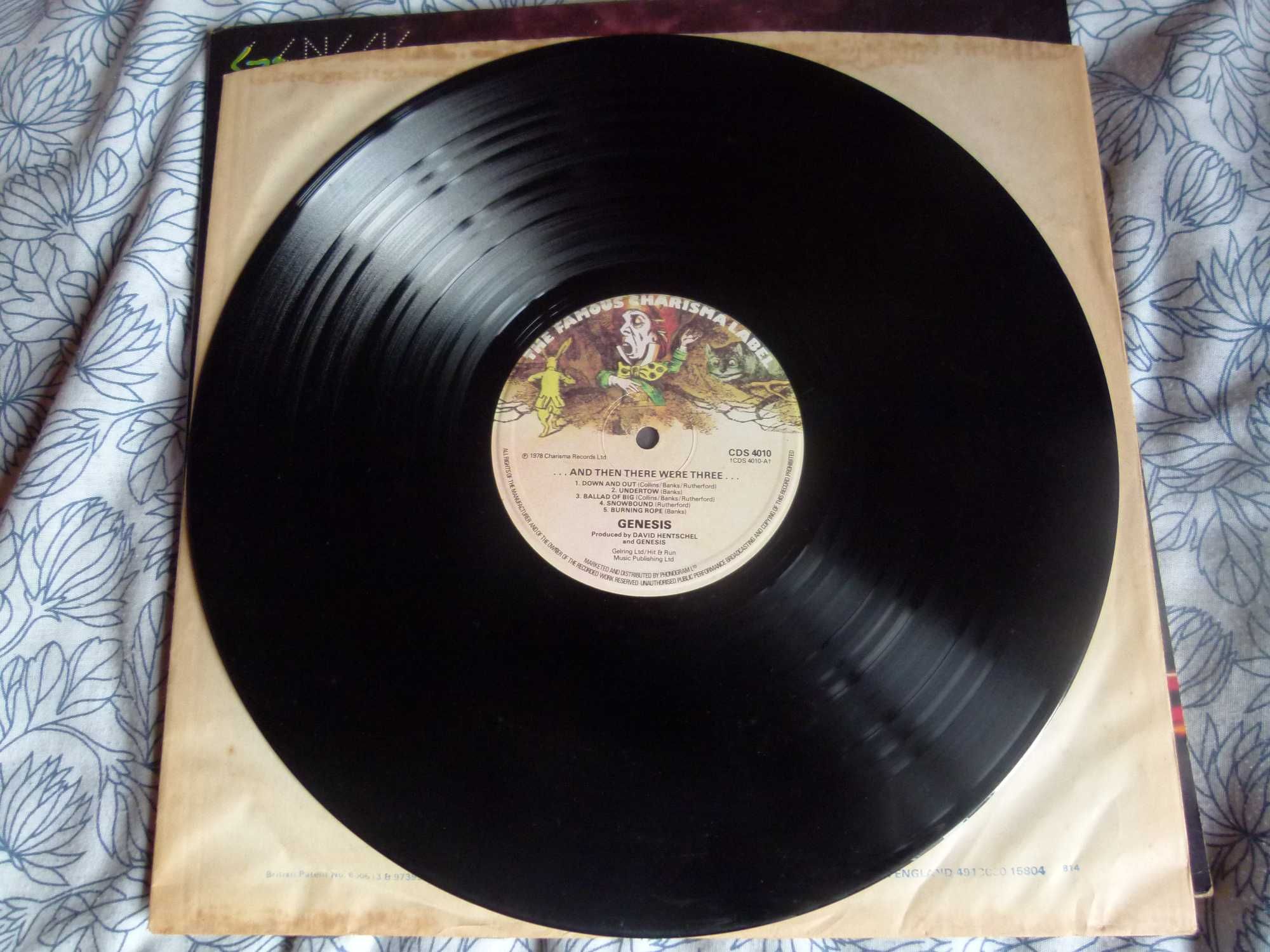 Lp vinil 33 rpm Genesis capa gatefold (ano 1978)